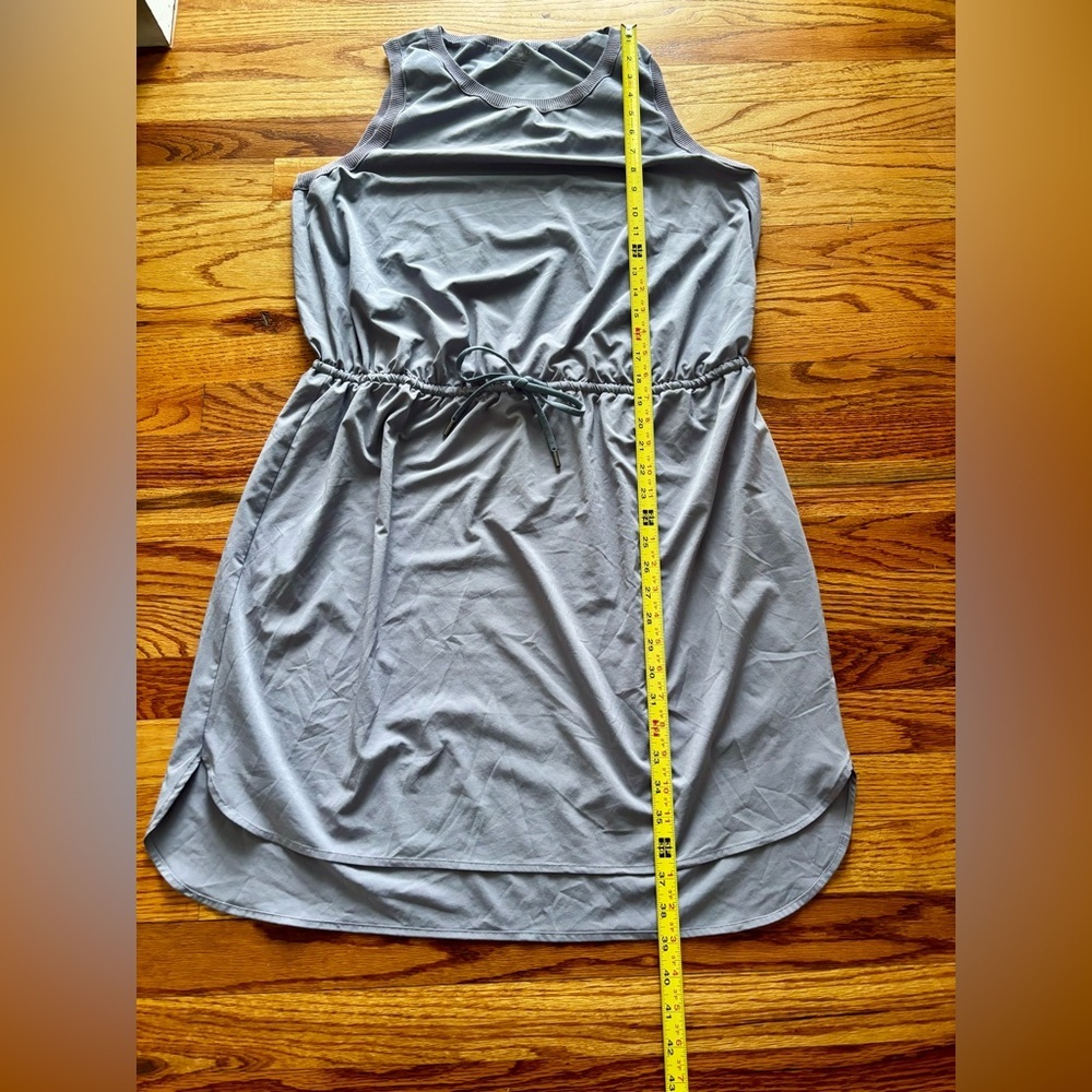 Athleta Rincon Dress - Gray Blue - XL Tall - Picture 6 of 9